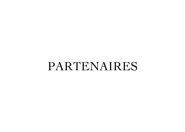 Partenaires